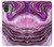 S3896 Purple Marble Gold Streaks Case For Motorola Moto E20,E30,E40