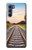 S3866 Railway Straight Train Track Case For Motorola Edge S30