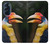 S3876 Colorful Hornbill Case For Motorola Edge X30