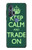 S3862 Keep Calm and Trade On Case For Motorola Edge+