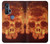 S3881 Fire Skull Case For Motorola Edge+