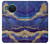 S3906 Navy Blue Purple Marble Case For Nokia X20