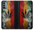 S3890 Reggae Rasta Flag Smoke Case For OnePlus Nord N200 5G