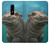 S3871 Cute Baby Hippo Hippopotamus Case For OnePlus 6