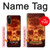 S3881 Fire Skull Case For Sony Xperia 10 III