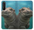 S3871 Cute Baby Hippo Hippopotamus Case For Sony Xperia 1 II