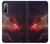 S3897 Red Nebula Space Case For Sony Xperia 10 II