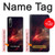 S3897 Red Nebula Space Case For Sony Xperia 10 II