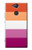 S3887 Lesbian Pride Flag Case For Sony Xperia XA2