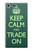 S3862 Keep Calm and Trade On Case For Sony Xperia XZ Premium