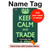 S3862 Keep Calm and Trade On Hard Case For iPad Pro 10.5, iPad Air (2019, 3rd)