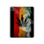 S3890 Reggae Rasta Flag Smoke Hard Case For iPad Pro 12.9 (2022,2021,2020,2018, 3rd, 4th, 5th, 6th)