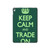 S3862 Keep Calm and Trade On Hard Case For iPad Air 2, iPad 9.7 (2017,2018), iPad 6, iPad 5