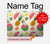S3883 Fruit Pattern Hard Case For MacBook Air 13″ (2022,2025) - A2681, A3113, A3240
