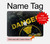 S3891 Nuclear Hazard Danger Hard Case For MacBook Air 13″ - A1932, A2179, A2337
