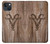 S2183 Goat Wood Graphic Printed Case For iPhone 14