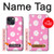 S3500 Pink Floral Pattern Case For iPhone 14
