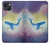 S3802 Dream Whale Pastel Fantasy Case For iPhone 14