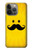 S1145 Yellow Mustache Sun Case For iPhone 14 Pro