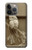 S1386 Paper Sculpture Owl Case For iPhone 14 Pro