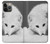 S2569 White Arctic Fox Case For iPhone 14 Pro