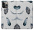 S3085 Feather Paint Pattern Case For iPhone 14 Pro