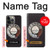 S0059 Retro Rotary Phone Dial On Case For iPhone 14 Pro Max