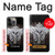S1434 Skull Wing Tattoo Biker Case For iPhone 14 Pro Max