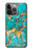 S2906 Aqua Turquoise Stone Case For iPhone 14 Pro Max