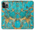S2906 Aqua Turquoise Stone Case For iPhone 14 Pro Max