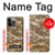 S3294 Army Desert Tan Coyote Camo Camouflage Case For iPhone 14 Pro Max