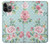 S3494 Vintage Rose Polka Dot Case For iPhone 14 Pro Max