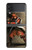 S0796 Japan Red Samurai Case For Samsung Galaxy Z Flip 4