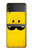 S1145 Yellow Mustache Sun Case For Samsung Galaxy Z Flip 4