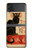 S2739 Chat Noir Black Cat Vintage Case For Samsung Galaxy Z Flip 4