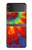 S2985 Colorful Tie Dye Texture Case For Samsung Galaxy Z Flip 4
