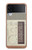 S3165 FM AM Wooden Receiver Graphic Case For Samsung Galaxy Z Flip 4