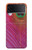 S3201 Pink Peacock Feather Case For Samsung Galaxy Z Flip 4