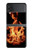 S3379 Fire Frame Case For Samsung Galaxy Z Flip 4