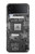 S3434 Bug Circuit Board Graphic Case For Samsung Galaxy Z Flip 4