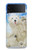 S3794 Arctic Polar Bear and Seal Paint Case For Samsung Galaxy Z Flip 4