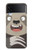 S3855 Sloth Face Cartoon Case For Samsung Galaxy Z Flip 4