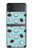 S3860 Coconut Dot Pattern Case For Samsung Galaxy Z Flip 4