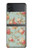 S3910 Vintage Rose Case For Samsung Galaxy Z Flip 4