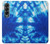 S1869 Tie Dye Blue Case For Samsung Galaxy Z Fold 4