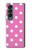 S2358 Pink Polka Dots Case For Samsung Galaxy Z Fold 4