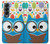 S2521 Cute Nerd Owl Cartoon Case For Samsung Galaxy Z Fold 4