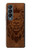 S2529 Leo Zodiac Tattoo Brown Graphic Print Case For Samsung Galaxy Z Fold 4