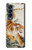 S2751 Chinese Tiger Brush Painting Case For Samsung Galaxy Z Fold 4