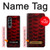 S2879 Red Arowana Fish Scale Case For Samsung Galaxy Z Fold 4